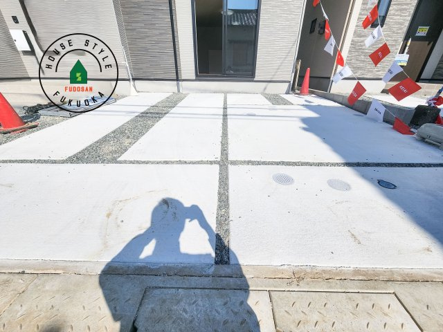 糸島市潤3丁目第3-5棟（3号棟）　の駐車場|駐車場になります。