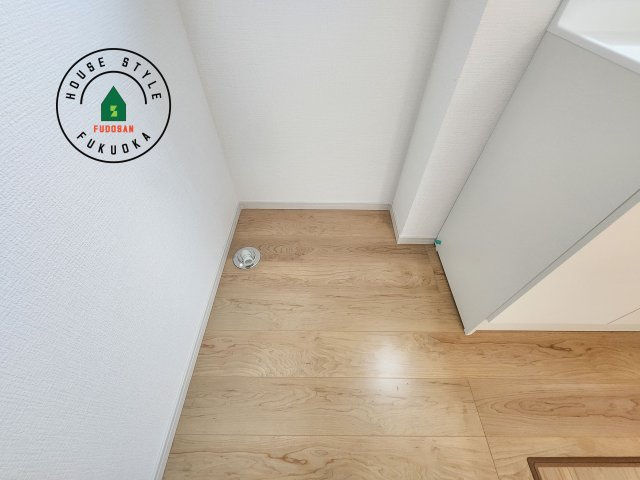 糸島市潤3丁目第3-5棟（3号棟）　のランドリースペース|ランドリースペースとなります。広々して有効的にご使用できます。 