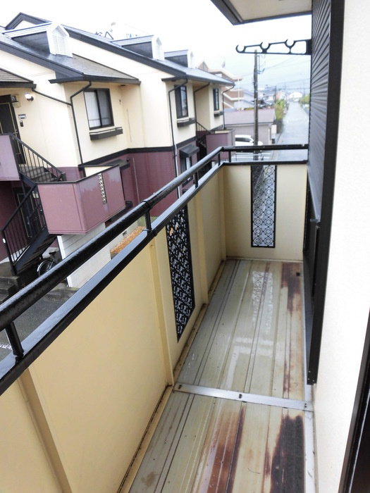 ヴェルドミールのバルコニー|お洗濯にも便利なバルコニー付き