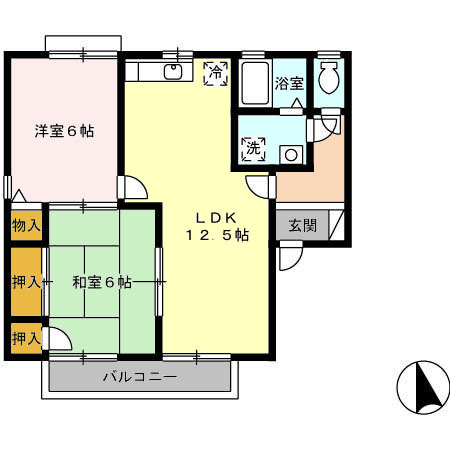 ヴェルドミールの間取り
