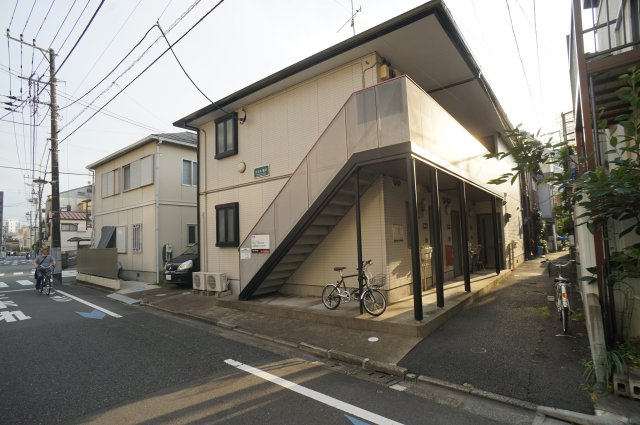 江東区亀戸４丁目のアパートの外観|閑静な住宅街、南向き♪