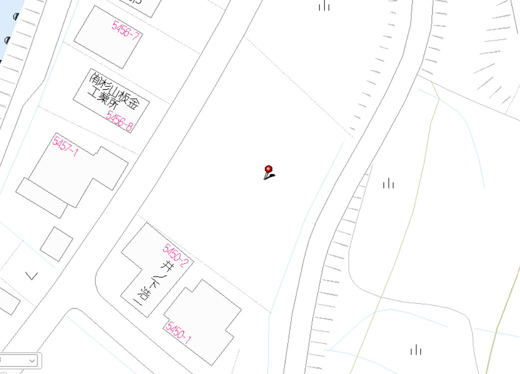 8/24新規　土地　高山市一之宮町　770万円の地図