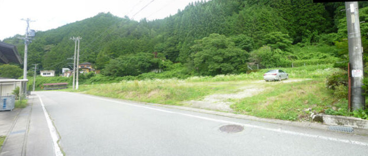 8/24新規　土地　高山市一之宮町　770万円の外観