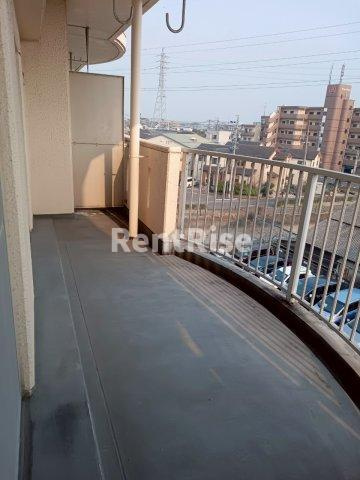 第2サンシャインマンションのバルコニー