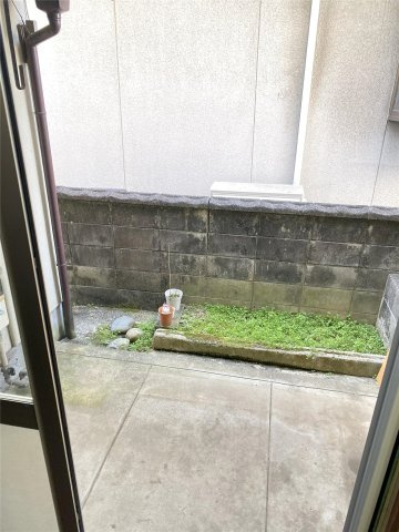 東夢前台3K三戸一のバルコニー