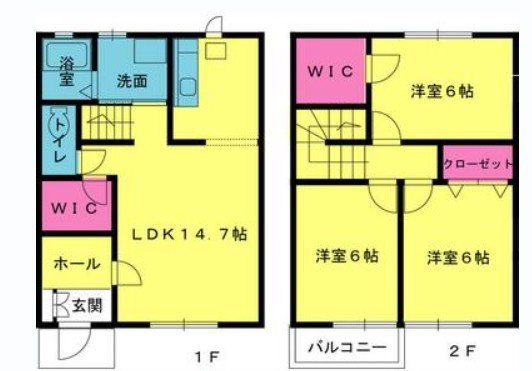 御立パレスの間取り