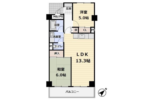 【間取り】 | 狭山ハウス１号棟 | 図面と現況が異なる場合は現況を優先します