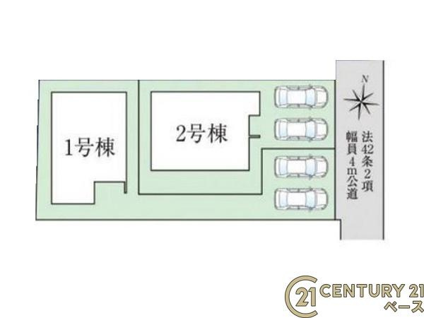 ファーストタウン壱分町 １号棟 ／新築一戸建の区画図|■こちらの物件は１号棟です！■