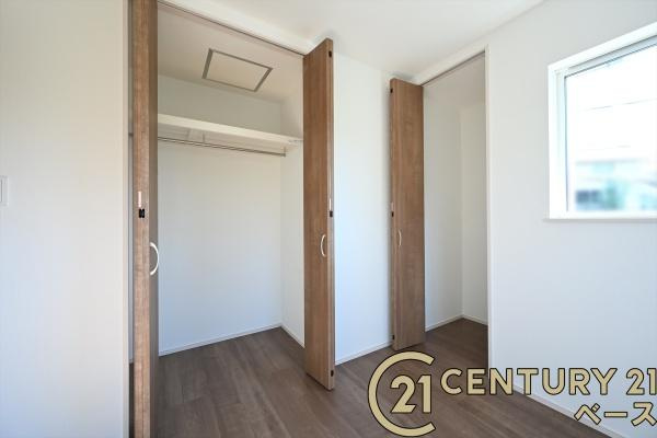 ファーストタウン南田原町 ／新築一戸建の収納|■現地撮影写真■こちらは収納スペースとなっております！