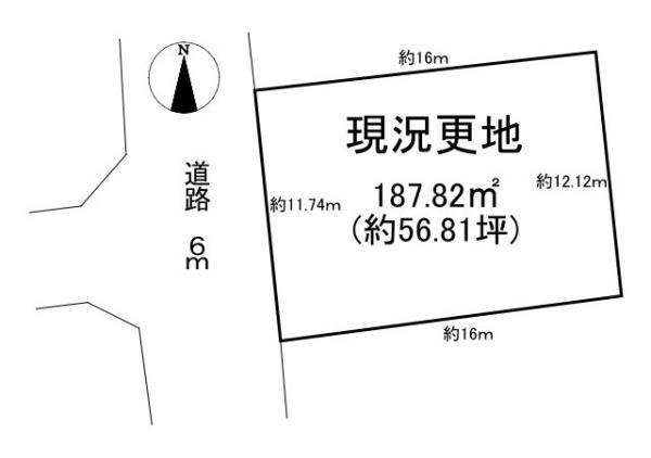 生駒郡平群町竜田川１丁目の売地