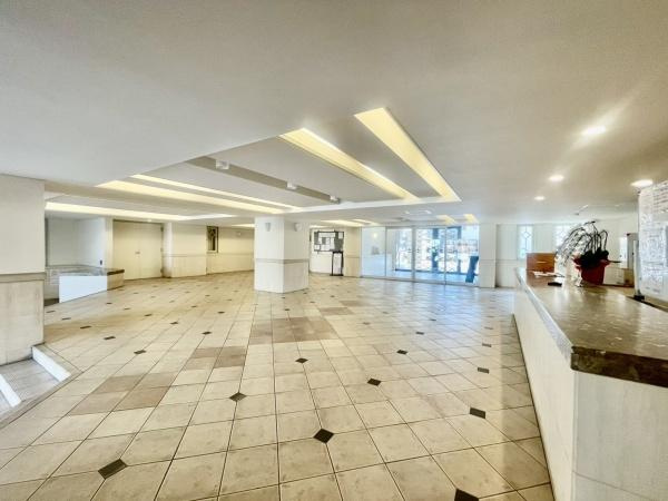 横浜市鶴見区獅子ケ谷１丁目の中古マンションのエントランス|高級感溢れるエントランス！
防犯カメラ＋オートロック付きで防犯面も安心です。