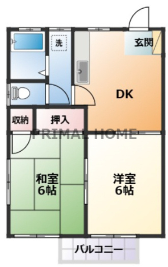 【間取り】 | 桧垣ハイツ