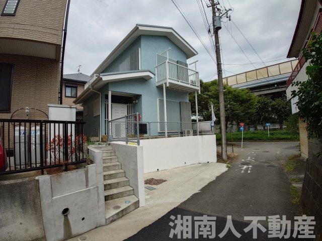 茅ヶ崎市赤羽根 戸建の前面道路含む現地写真|前面道路含む現地写真です