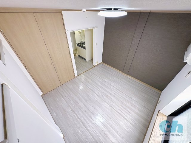 メゾンボヌール 203号室のバルコニー