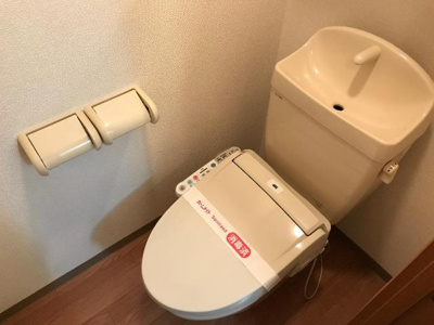 【トイレ】 | オレンジハイム | シャワー付トイレ