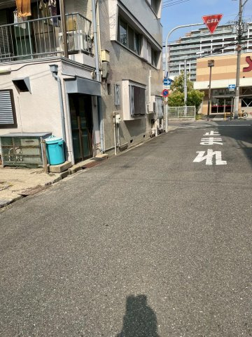 城東区関目1丁目売土地の前面道路含む現地写真