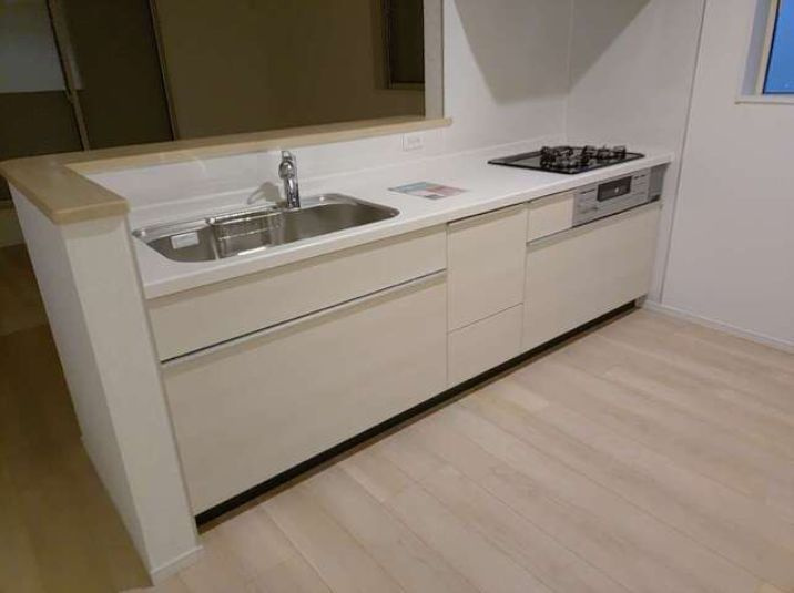 仲介手数料無料　CRADLE GARDEN清瀬市松山第1・新築全1棟のキッチン