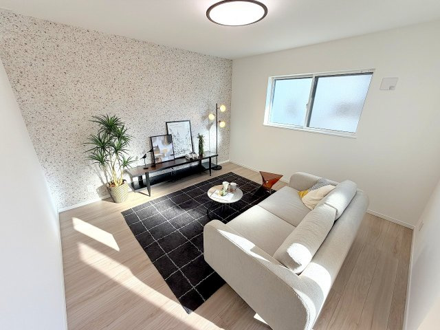 福生市福生全3棟　新築分譲の庭