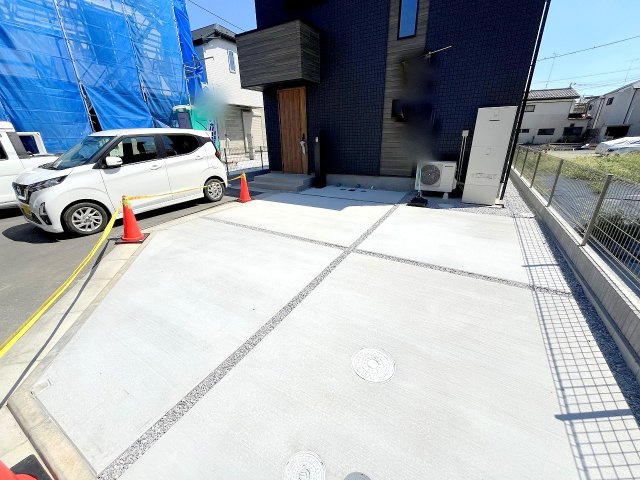 福生市福生全3棟　新築分譲のバルコニー