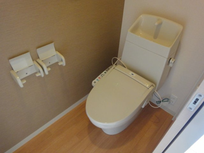 【トイレ】 | サンモール金ヶ崎 | シャワー付トイレ