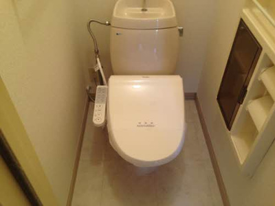 【トイレ】 | ハイツ池田A棟