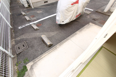 【バルコニー】 | ハイツ池田A棟