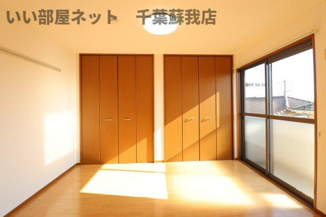 ヴィクトワールＢの寝室|使い勝手のいい寝室です