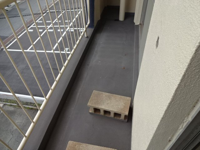MISTRAL別府駅前のバルコニー