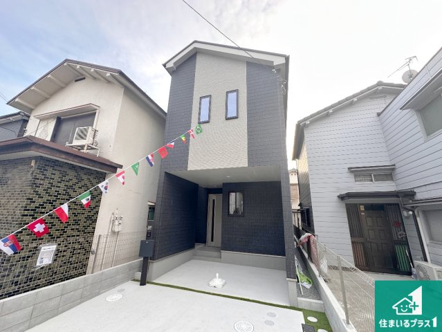 明石市中朝霧丘　新築一戸建ての外観|安心の10年保証！外観を美しく保ち、雨水で汚れを落とします！気になることがありましたら、お気軽にお問い合わせください！