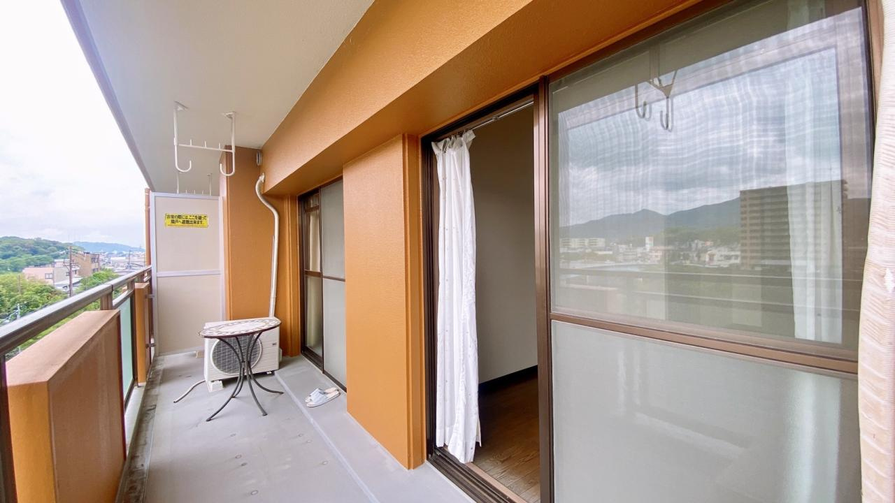 ダイワパレス上町のバルコニー