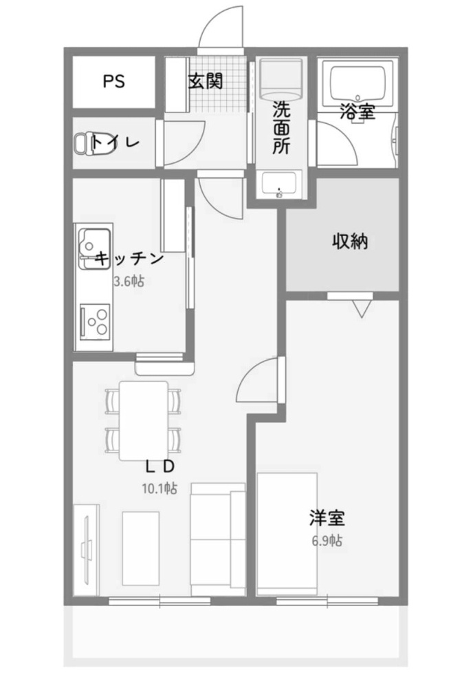 ダイワパレス上町の間取り