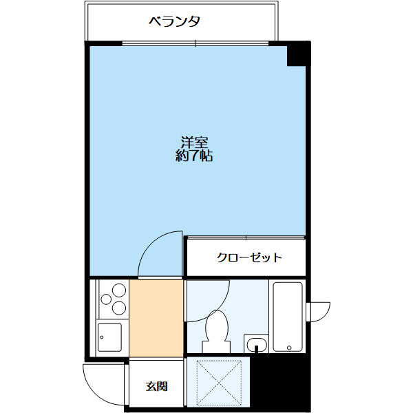 リーグレック元町の間取り