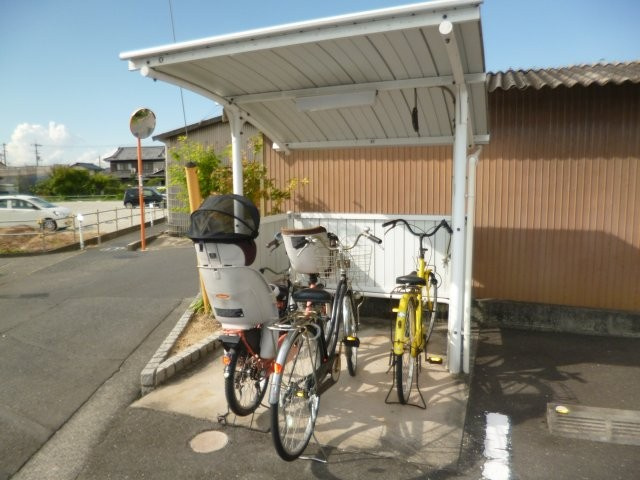 プラージュのその他共用部分|自転車置き場