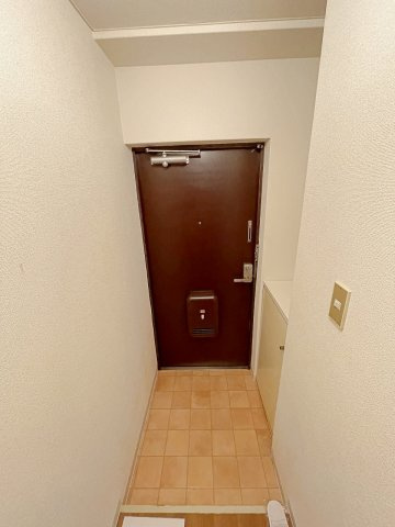 シンプルで使いやすい玄関です