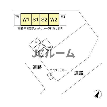 スクーデリアUNOの区画図
