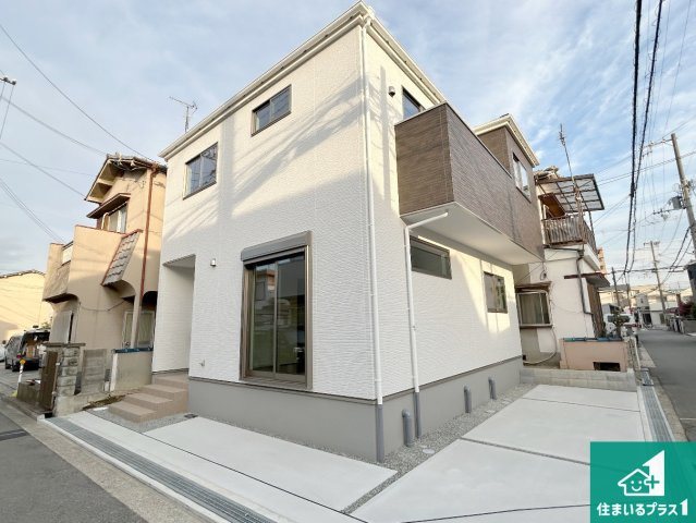 堺市西区浜寺石津町西　第1期　新築一戸建ての外観|お客様に長く安心して住んでいだだける事にこだわった家づくり！住んでからのアフターサービスにもしっかりと取り組んでいます！