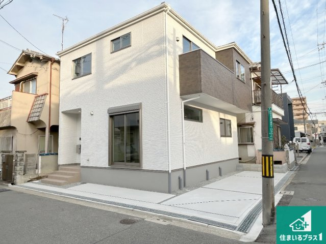 堺市西区浜寺石津町西　第1期　新築一戸建ての外観|安心の10年保証！外観を美しく保ち、雨水で汚れを落とします！気になることがありましたら、お気軽にお問い合わせください！