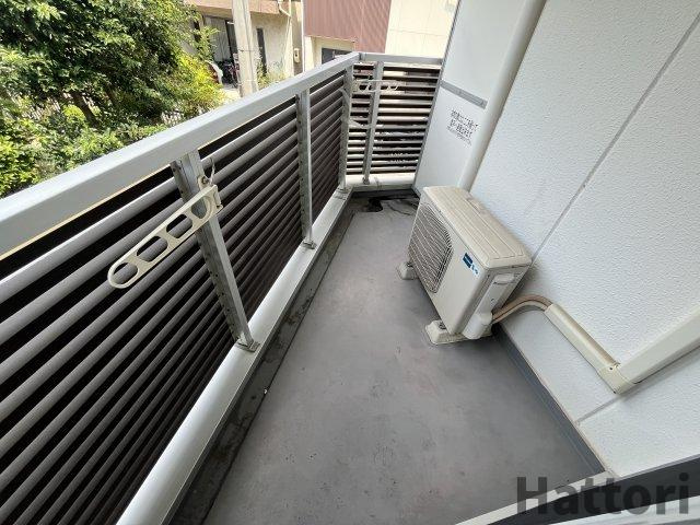 ウインズコート3　のバルコニー