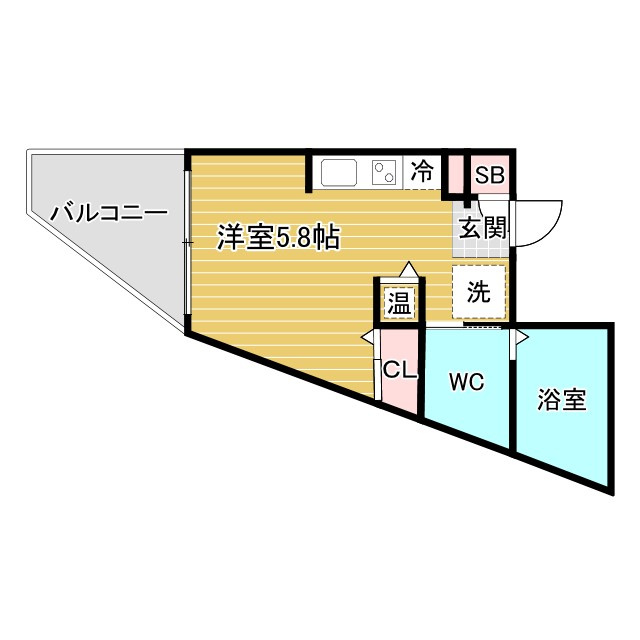 ウインズコート3　の間取り
