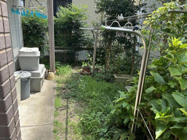 ひたちなか市津田東2丁目　中古戸建の庭