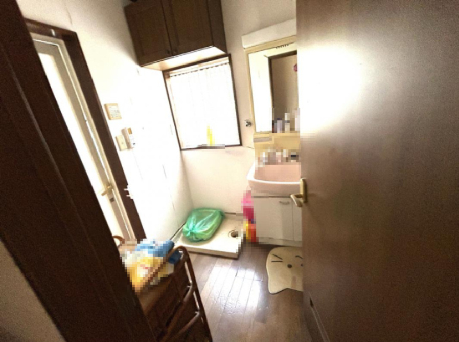 ひたちなか市津田東2丁目　中古戸建の独立洗面台