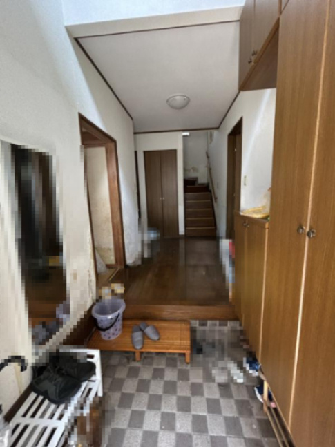 ひたちなか市津田東2丁目　中古戸建の玄関