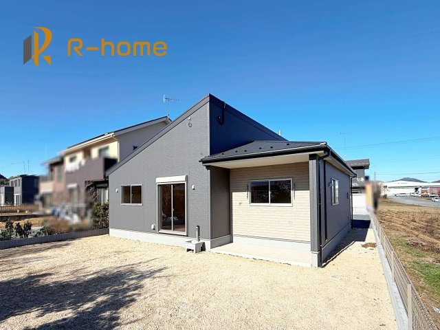 第1石岡市下林　新築戸建て　1号棟の外観|ご予約を頂ければ、『平日』はもちろん『早朝』や『夜間』もご見学可能です♪お気軽にお申し付けください♪