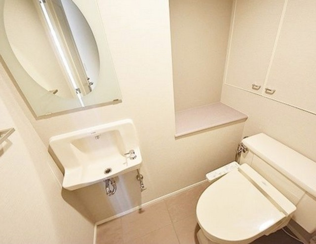 リバーポイントタワーのトイレ