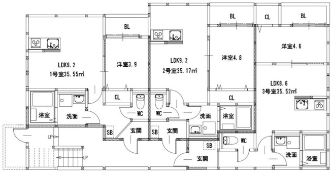 【間取り】 | グランレーヴ井尻B棟　★プライスホームなら仲介手数料が割引価格です！★