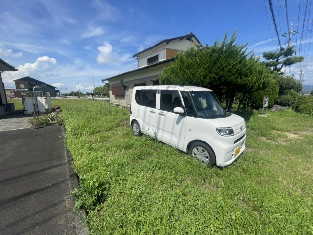 鏡町内田戸建ての庭