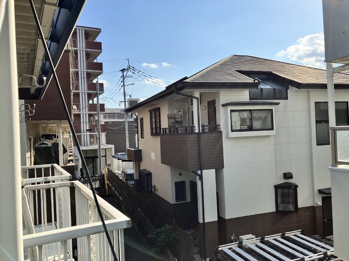 熊本市中央区新大江３丁目のアパートの展望