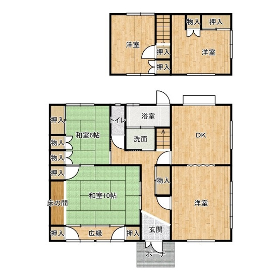 【間取り】 | 柳井市伊陸