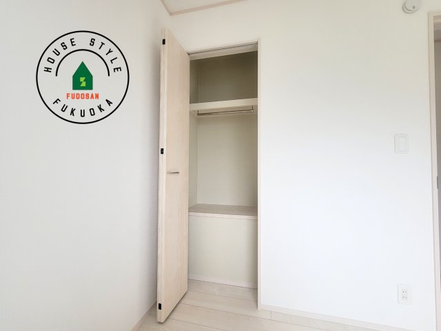 福岡市東区三苫6丁目第1-2棟（1号棟）の収納|収納には困りません。