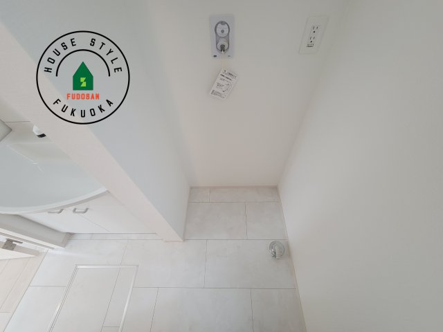 福岡市東区三苫6丁目第1-2棟（1号棟）のランドリースペース|ランドリースペースとなります。広々して有効的にご使用できます。 